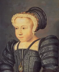 Margarete, Königin von Navarra, als Kind, 1550